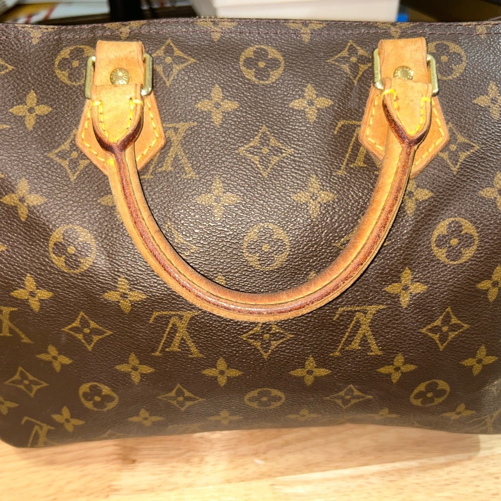 Lv monogram speedy 30